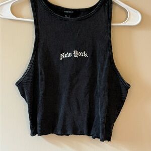New York Cropped Tank